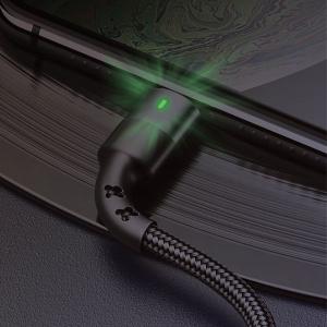 Kabel USB Usams USB-A - Lightning 1 m Czarny 3