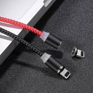 Kabel USB Usams USB-A - Lightning 1 m Czerwony (63738-uniw) 3