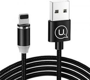 Kabel USB Usams USB-A - Lightning 1 m Czarny (63737-uniw) 1