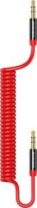 Kabel Usams Jack 3.5mm - Jack 3.5mm 1.2m czerwony (63656-uniw) 1