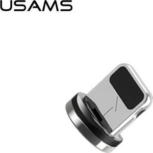 Usams USAMS Adapter magnetyczny lightning bulk srebrny/silver SJ157USBT (US-SJ157) 1