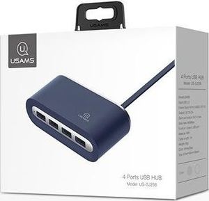 HUB USB Usams US-SJ238 4x USB-A 2.0 (SJ238FX02) 4