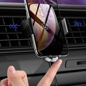 Usams Uchwyt automatyczny do samochodu Glass Automatic Wireless Fast CD72ZJ01 3