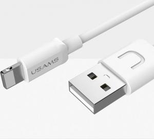 Kabel USB Usams USB-A - Lightning 1 m Biały (IPUSBXD02) 2