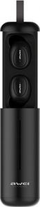 Słuchawki Awei Bluetooth 5.0 T5 TWS + stacja dokująca czarny/black 3