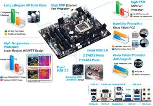 Płyta główna Gigabyte GA-H81M-HD3, H81, DualDDR3-1600, SATA3, HDMI, mATX (GA-H81M-HD3) 5