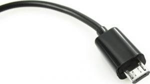 Adapter USB microUSB - USB Czarny 2
