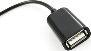 Adapter USB microUSB - USB Czarny 4