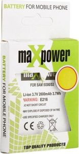 Bateria MaxPower Bateria LG GM360 Bali 900mAh MaxPower /GW300 1