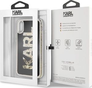 Karl Lagerfeld Etui KLHCPXKAGBK iPhone X/XS czarne 7