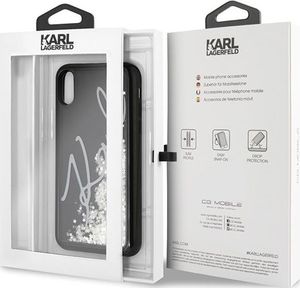 Karl Lagerfeld Etui KLHCPXPH2IR iPhone X/XS czarne 9