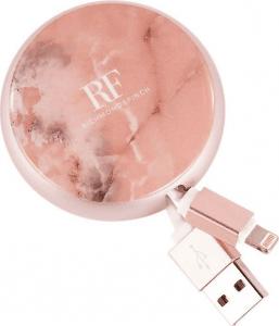 Kabel USB Richmond & Finch USB-A - 0.9 m Różowy (64976-uniw) 2