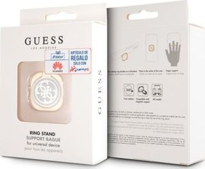 Guess Guess Ring stand GURSEQGBK złoto-czarny /gold & black 4G 2