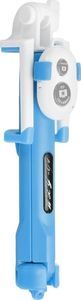 Selfie stick Blun Zestaw do selfie Blun pilot Bluetooth tripod niebieski/blue 2