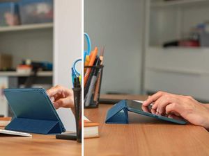 Etui na tablet Spigen Etui Spigen Smart fold do Apple iPad Air 3 2019 Blue uniwersalny 5