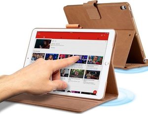 Etui na tablet Spigen Etui Spigen Stand Folio do Apple iPad Air 3 2019/ Pro 10.5 Brown uniwersalny 5