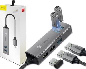 HUB USB Baseus 5x USB-A 3.0 (CAHUB-D0G ) 7