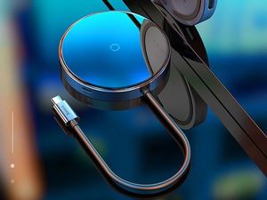 Ładowarka Baseus Circular Mirror Indukcyjna 4x USB-A 1x USB-C 2 A (44149) 2