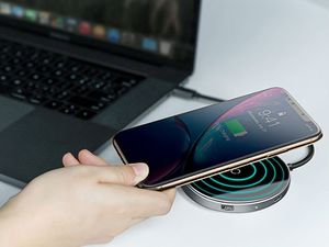 Ładowarka Baseus Circular Mirror Indukcyjna 4x USB-A 1x USB-C 2 A (44149) 4