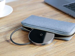 Ładowarka Baseus Circular Mirror Indukcyjna 4x USB-A 1x USB-C 2 A (44149) 9