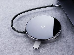 Ładowarka Baseus Circular Mirror Indukcyjna 4x USB-A 1x USB-C 2 A (44149) 10