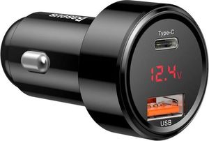 Ładowarka Baseus BS-C20C 1x USB-A 1x USB-C 6 A  (BSU057BLK) 5