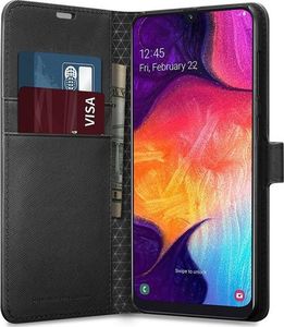 Spigen Etui Wallet S do Samsung Galaxy A50 czarne 3