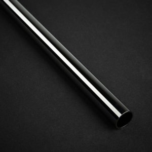 BitsPower Bitspower None Chamfer Brass Hard Tubing 12mm AD, 300mm - black 1