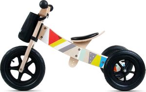 Sun Baby Rowerek biegowy drewniany 2w1 Twist Classic Black 2