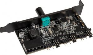 Lamptron Kontroler wentylatorów + RGB CFP30 Czarny (LAMP-CFP30B) 2