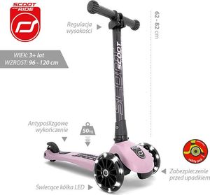 Hulajnoga Scoot and Ride Highwaykick 3 Rose (96346) 2