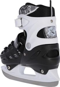 Rolki Nils Extreme NH10905 z wymienną płozą regulowane czarno-białe r. 35-38 3