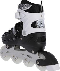 Rolki Nils Extreme NH10905 z wymienną płozą regulowane czarno-białe r. 39-42 7