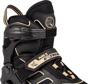 Rolki Nils Extreme NA14174 rekreacyjne regulowane czarne r. 35-38 7