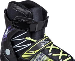 Rolki Nils Extreme NA1206 szybkościowe czarne r. 43 8