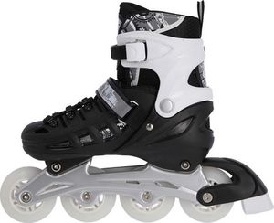Rolki Nils Extreme NH10905 z wymienną płozą regulowane czarno-białe r. 31-34 10