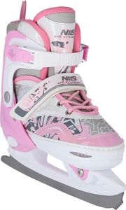 Rolki Nils Extreme NF10927 z wymienną płozą regulowane różowe r. 39-42 7