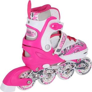 Rolki Nils Extreme NF10927 z wymienną płozą regulowane różowe r. 39-42 15