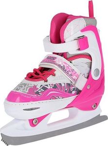 Rolki Nils Extreme NF10927 z wymienną płozą regulowane różowe r. 39-42 4