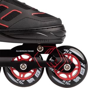 Rolki Nils Extreme NA14174A rekreacyjne regulowane czarne r. 35-38 6