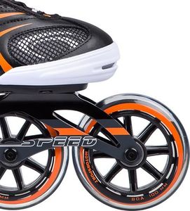 Rolki Nils Extreme NA1060S szybkościowe czarne r. 39 5