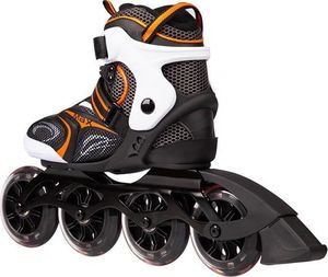 Rolki Nils Extreme NA1060S szybkościowe czarne r. 43 4