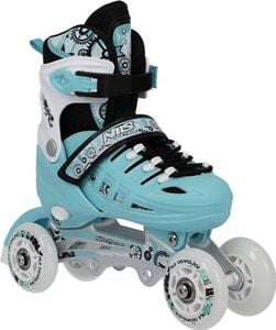 Rolki Nils Extreme NH10905 z wymienną płozą regulowane miętowe r. 31-34 7