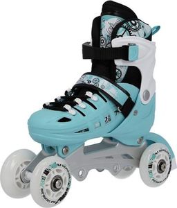 Rolki Nils Extreme NH10905 z wymienną płozą regulowane miętowe r. 31-34 8