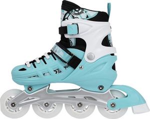 Rolki Nils Extreme NH10905 z wymienną płozą regulowane miętowe r. 35-38 6