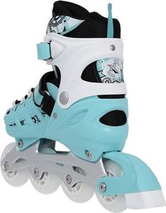 Rolki Nils Extreme NH10905 z wymienną płozą regulowane miętowe r. 35-38 7