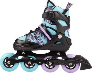 Rolki Nils Extreme NA14169A rekreacyjne regulowane czarne r. 31-34 2