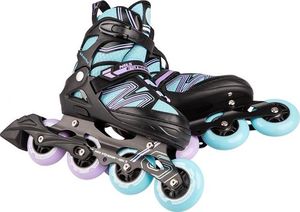 Rolki Nils Extreme NA14169A rekreacyjne regulowane czarne r. 31-34 8