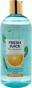 Bielenda Fresh Juice Płyn micelarny nawilżający z wodą cytrusową Pomarańcza 100ml 1