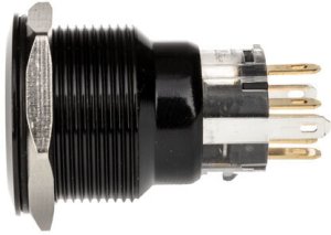 DimasTech DimasTech Vandalismustaster 22mm, Blackline Dot - RGB 2